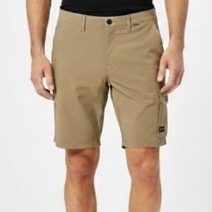 Wrangler Men's Cargo Shorts Khaki Tan Authentic Issue Relaxed Fit 42‎ Ripstop